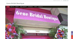 Desktop Screenshot of genebrides.com
